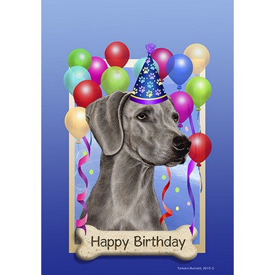 happy birthday weimaraner